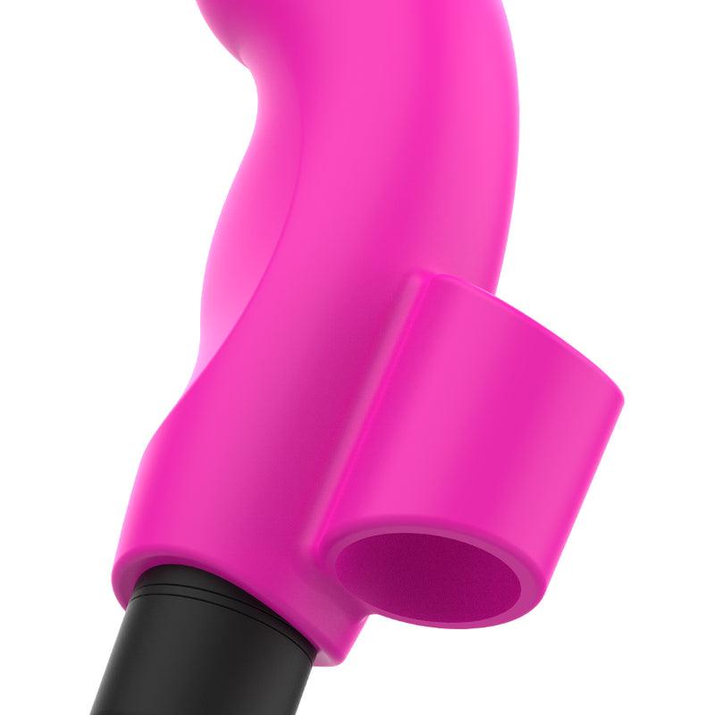 OHMAMA VIBRADOR DEDAL ROSA NEON EDIO DE NATAL