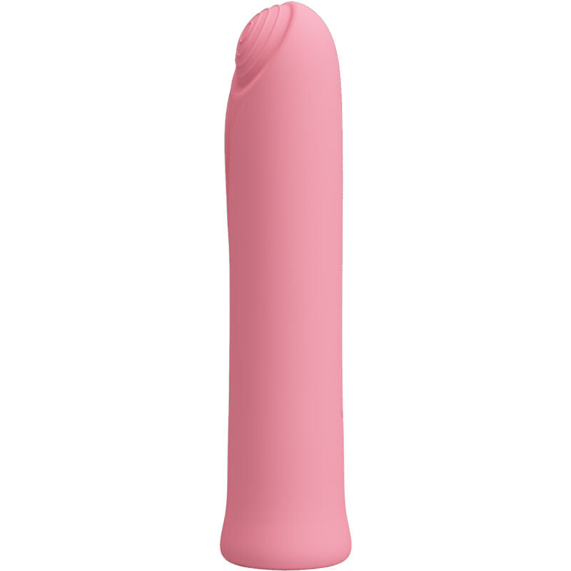 PRETTY LOVE VIBRADOR CURTIS MINI SUPER POWER 12 VIBRAoES DE SILICONE ROSA