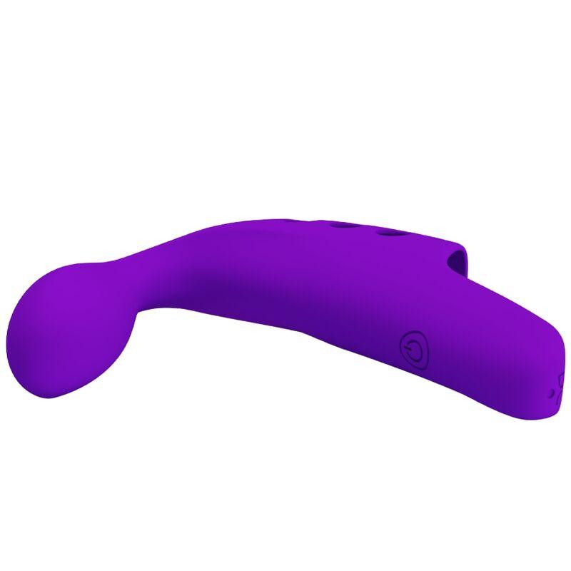 PRETTY LOVE VIBRADOR DE DEDO RECARREGVEL GORGON ROXO