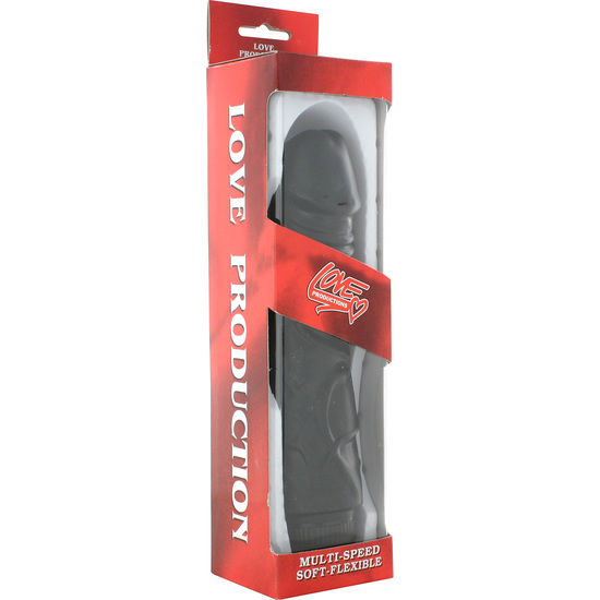 SEVEN CREATIONS VIBRADOR PERFECT PLEASURES PRETO 22 CM