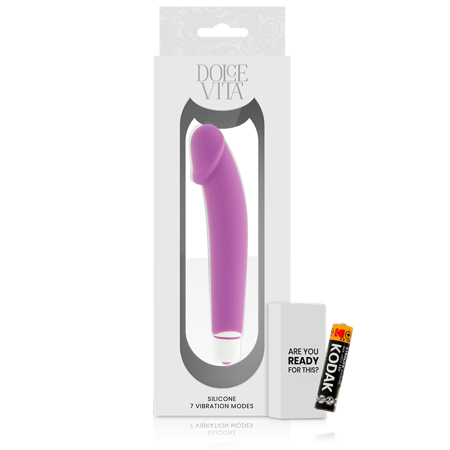 DOLCE VITA REALISTIC PURPLE SILICONE