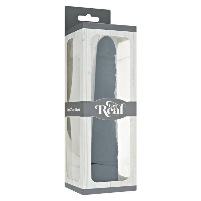 GET REAL VIBRADOR SLIM CLSSICO PRETO