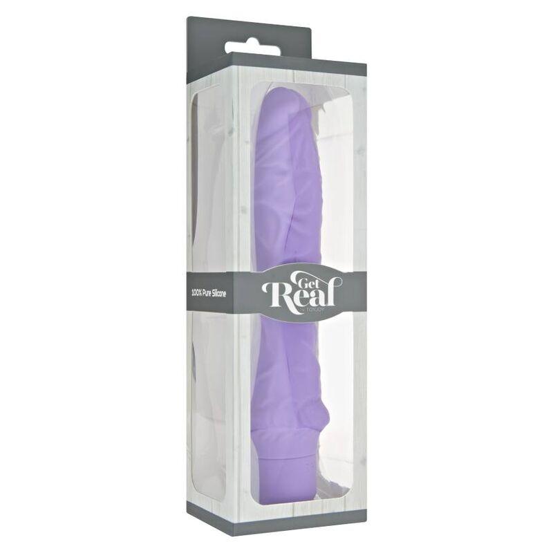 GET REAL VIBRADOR ROXO GRANDE CLSSICO