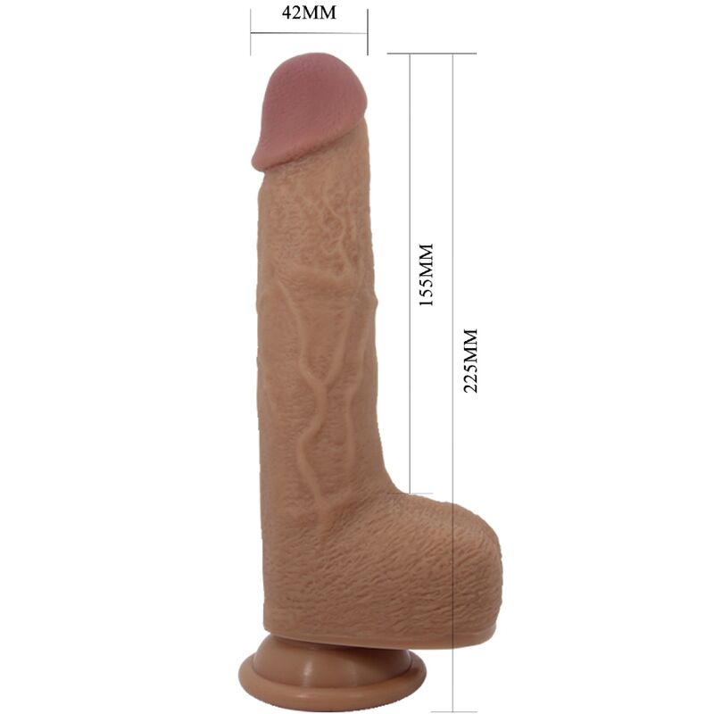 PRETTY LOVE VIBRADOR TOMMY REALISTIC DILDO 225 CM