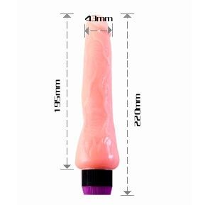 NMC TOYS VIBRADOR REALiSTICO 195 CM