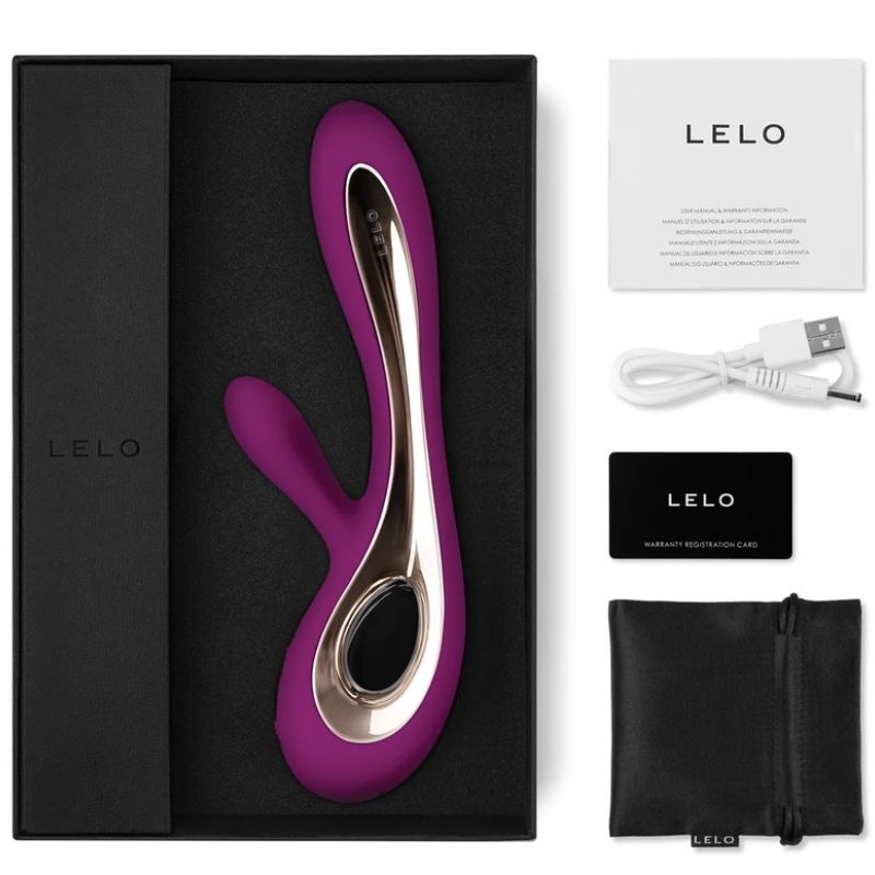 LELO SORAYA 2 COELHO VIBRADOR ROSA PROFUNDA