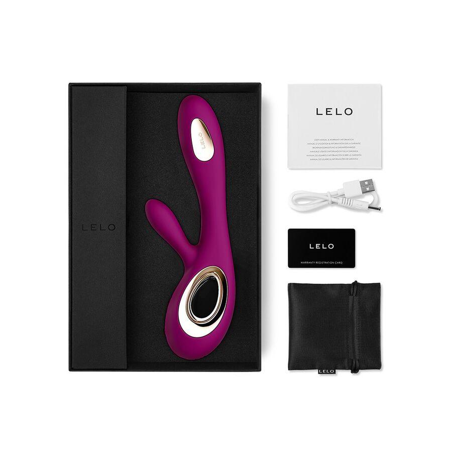 LELO SORAYA WAVE VIBRADOR COELHO DEEP ROSE