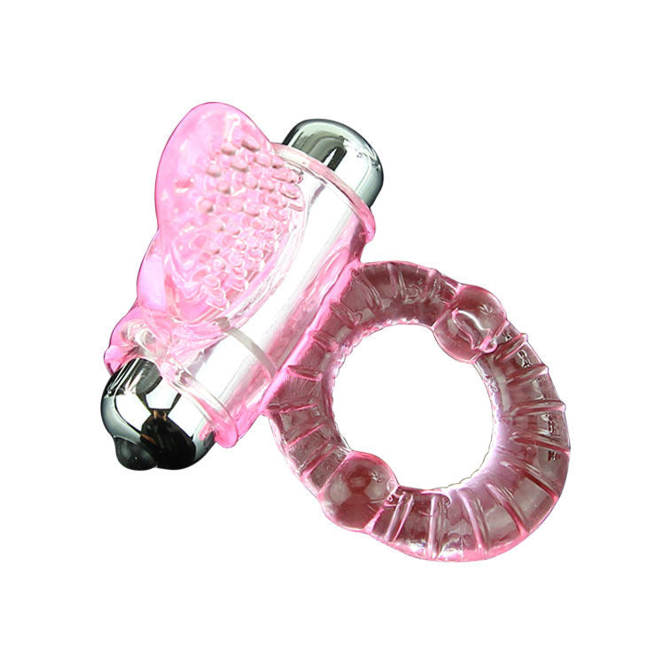 BAILE SWEET ABS 10 RITMOS ANEL VIBRADOR ROSA ANEL PARA O PeNIS