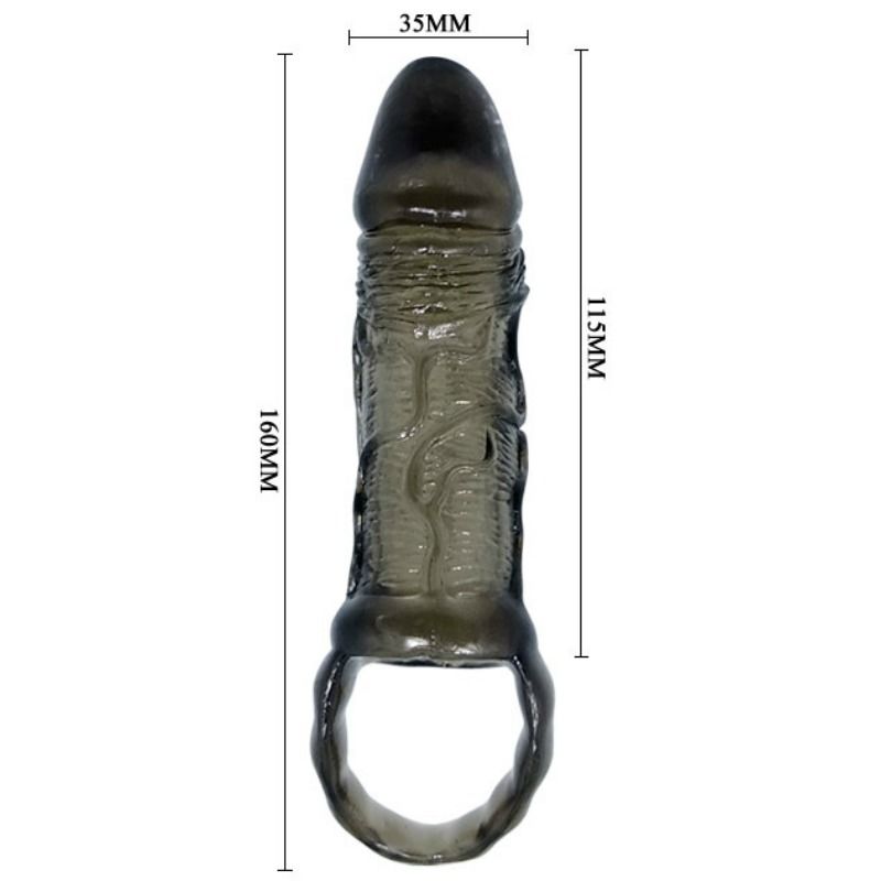 BAILE BAINHA DE EXTENSO DE PeNIS COM ALA PARA TESTiCULOS 115 CM