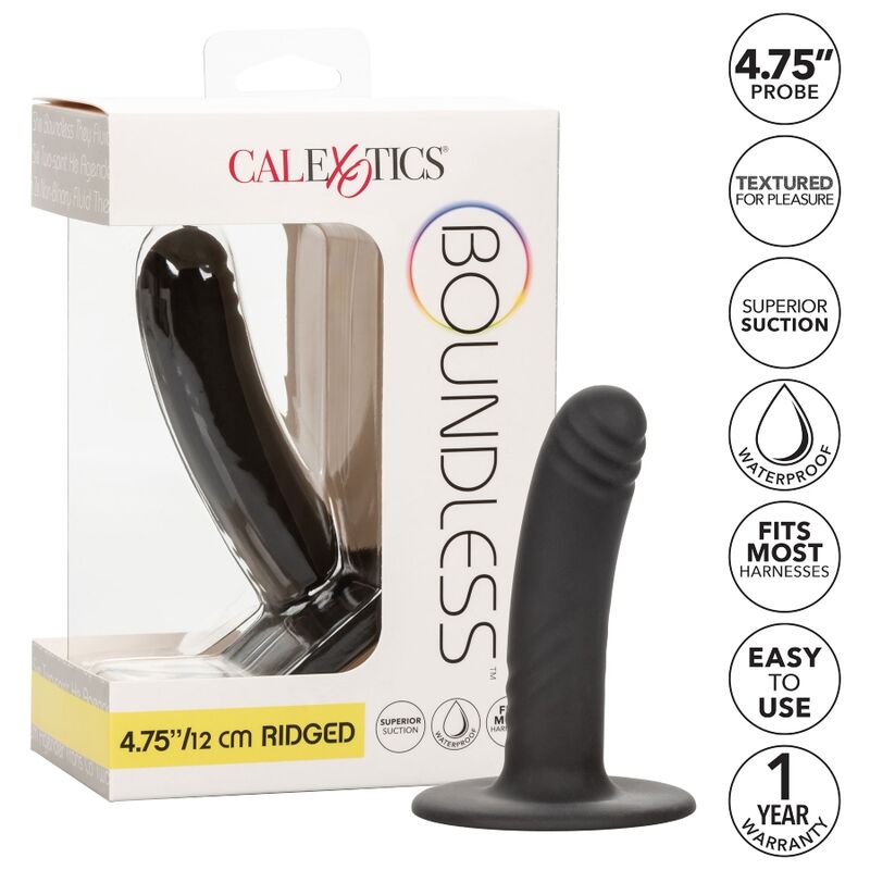 CALEXOTICS - DILDO BOUNDLESS 12 CM COMPATÍVEL COM ARNÊS