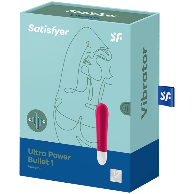 SATISFYER - ULTRA POWER BULLET 1 VERMELHO