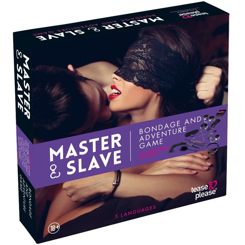 TEASE & PLEASE - PROVOQUE E AJUSTE 13 ACESSÓRIOS LILAC BONDAGE