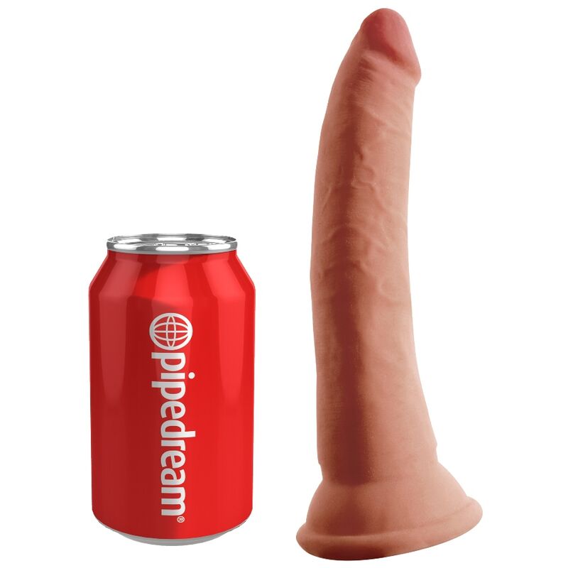 KING COCK - PLUS 3D DILDO TRIPLA DENSIDADE 18 CM