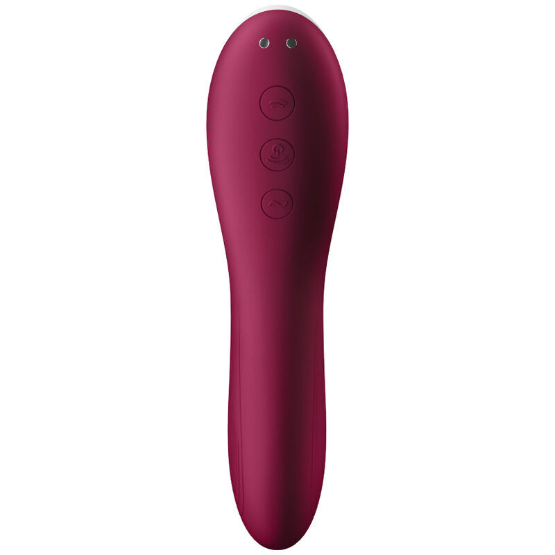 SATISFYER - VIBRADOR DE PULSO DE AR DUAL CRUSH