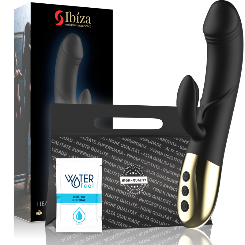 IBIZA - VIBRADOR ANATÔMICO PODEROSO COM COELHO