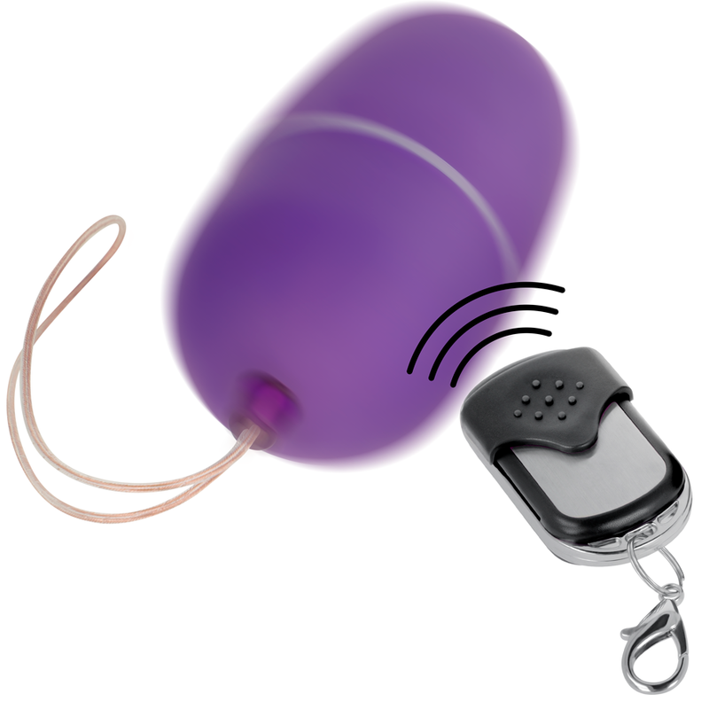 ONLINE - OVO VIBRANTE COM CONTROLE REMOTO M LILAC