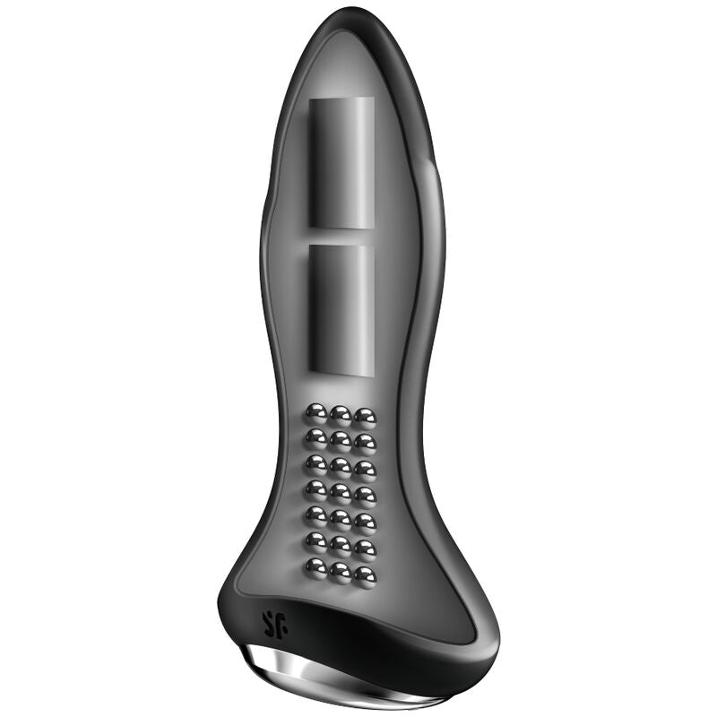 SATISFYER - ROTATOR PLUG 1+ VIBRATING PLUG APP VERMELHO