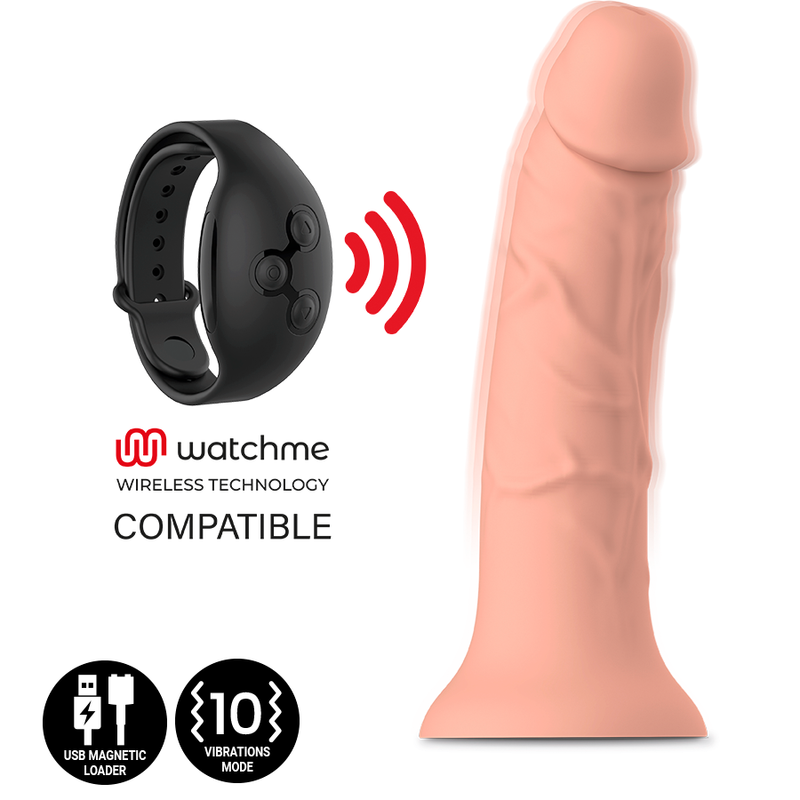 MYTHOLOGY - ASHER ORIGINAL DILDO M - VIBRADOR COMPATÍVEL COM A TECNOLOGIA WATCHME WIRELESS