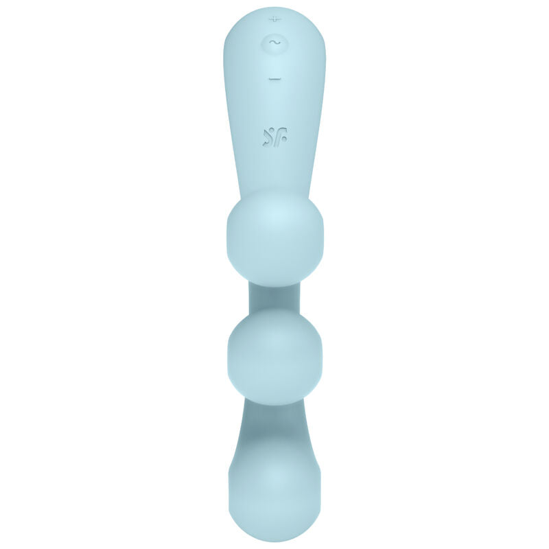 SATISFYER - MULTI VIBRADOR TRI BALL 2 AZUL