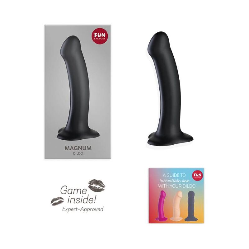 FUN FACTORY - MAGNUM DILDO PRETO