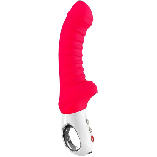 FUN FACTORY - VIBRADOR TIGER G5 ÍNDIA VERMELHO