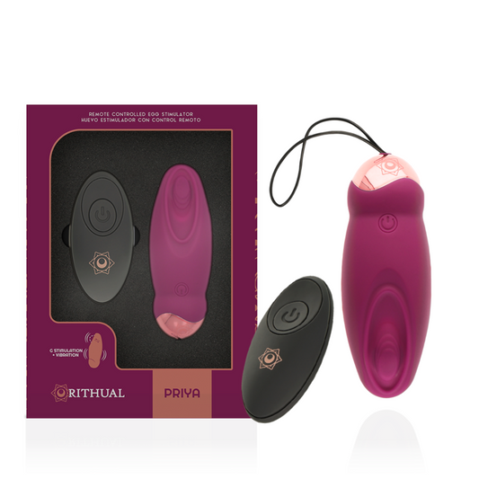 RITHUAL - PRIYA OVO CONTROLE REMOTO G-SPOT + VIBRAO