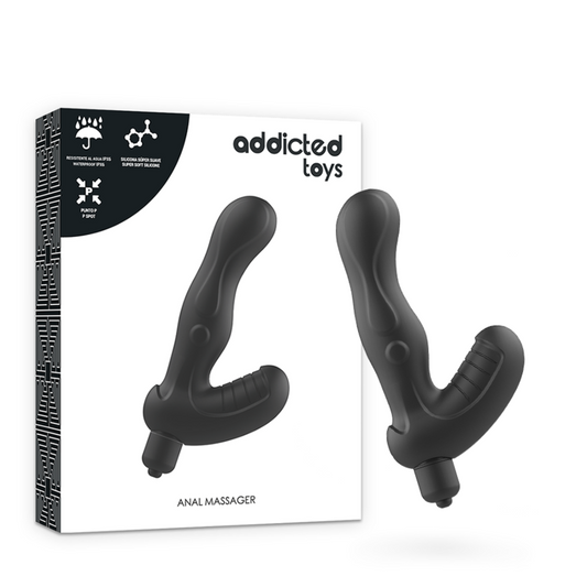 ADDICTED TOYS - P-SPOT VIBE ESTIMULADOR ANAL DE PRÓSTATA DE SILICONE