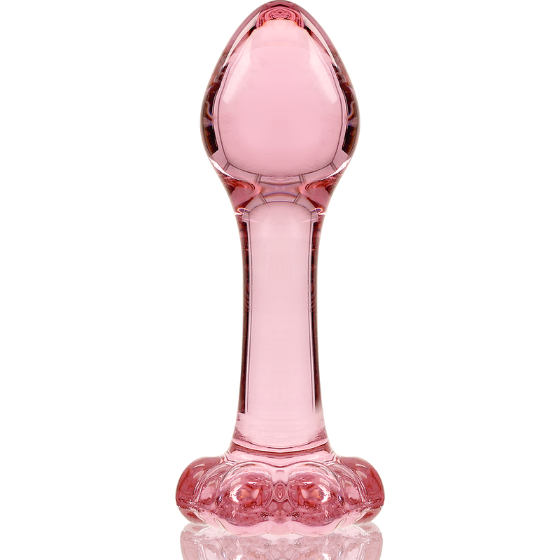 NEBULA SERIES BY IBIZA - MODELO 2 ANAL PLUG VIDRO BOROSILICADO TRANSPARENTE 11 CM -O- 3.5 CM