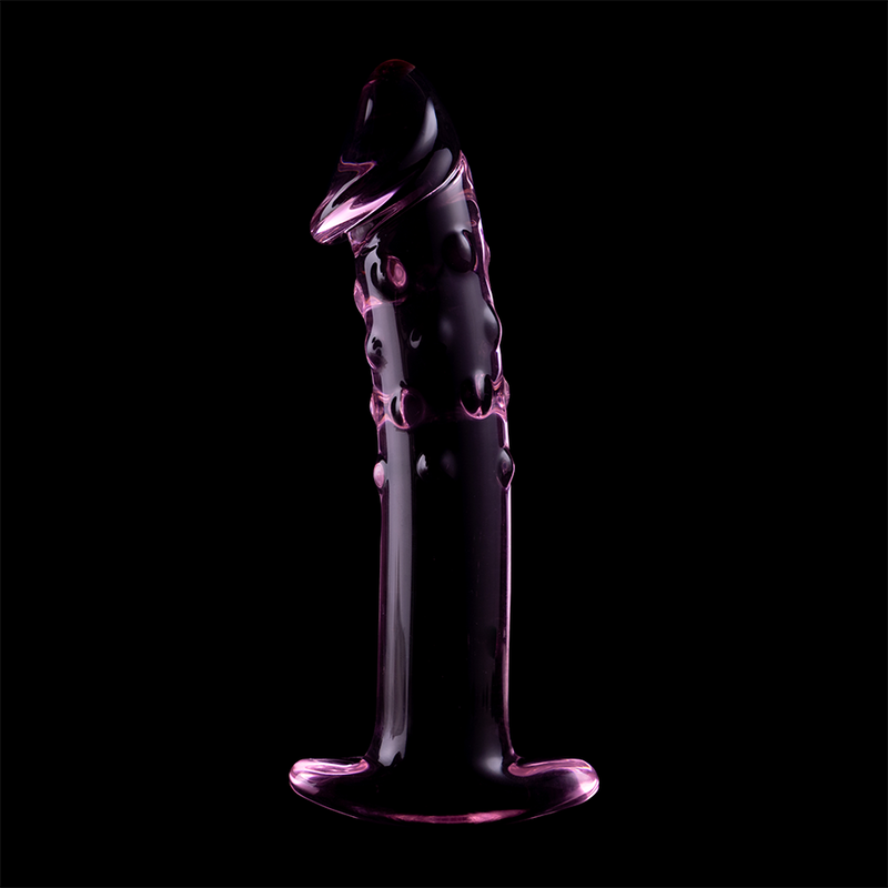 NEBULA SERIES BY IBIZA - MODELO 19 DILDO VIDRO BOROSILICADO TRANSPARENTE 18.5 CM -O- 4 CM