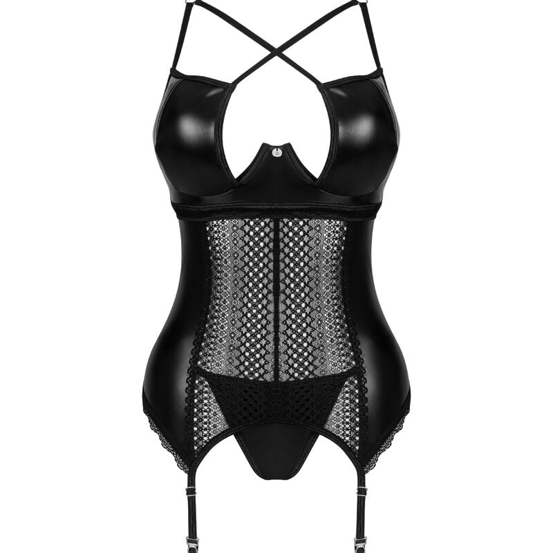 OBSESSIVE - CORSET NORIDES E TANGA XS/S