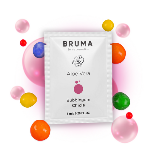 BRUMA - GEL DESLIZANTE DE ALOE VERA SABOR BUBBLEGUM 6 ML