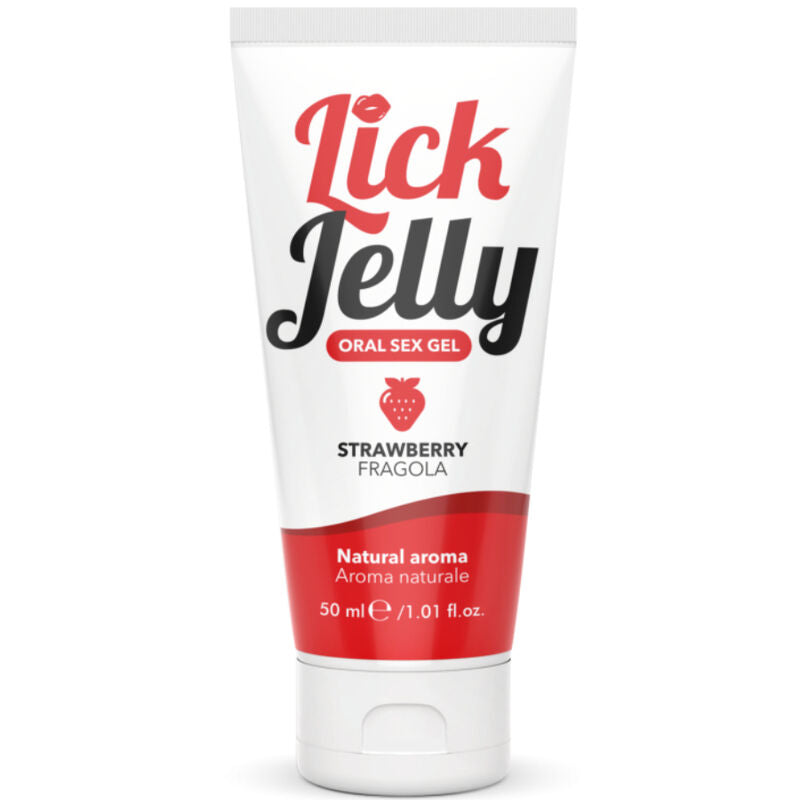 INTIMATELINE - LUBRIFICANTE LICK JELLY MORANGO 50 ML