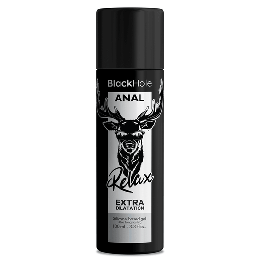 BLACK HOLE - GEL BASE DE SILICONE DILATAÇÃO ANAL 100 ML