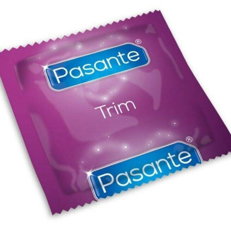 PASANTE - SACO DE PRESERVATIVOS TRIM CLOSER FIT 144 UNIDADES