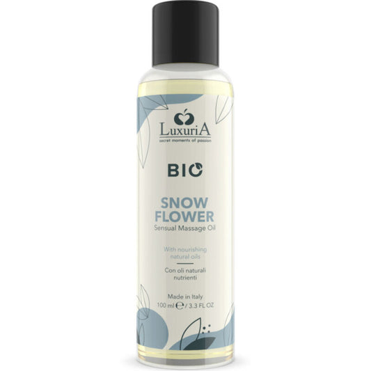 INTIMATELINE LUXURIA - ÓLEO DE MASSAGEM BIO SNOW FLOR 100 ML