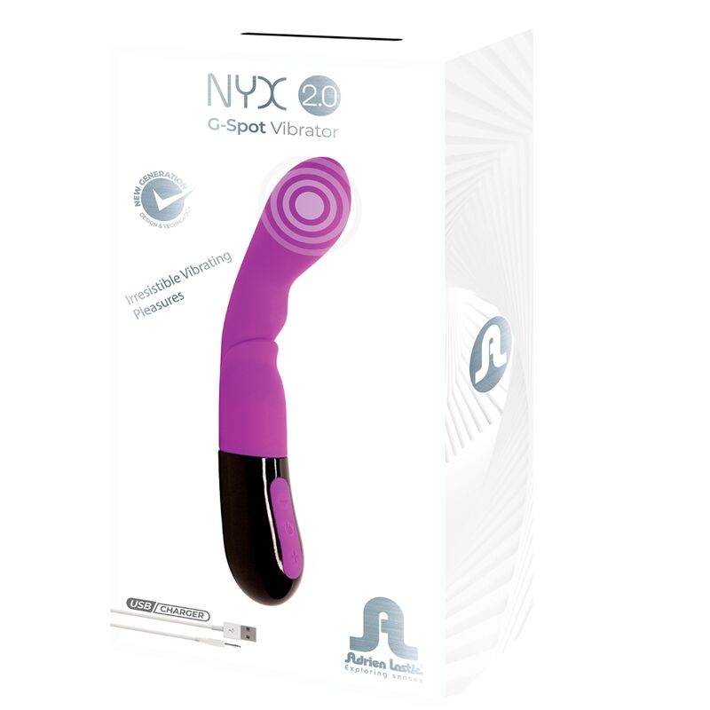 ADRIEN LASTIC - VIBRADOR NYX 2.0 G-SPOT VIOLETA