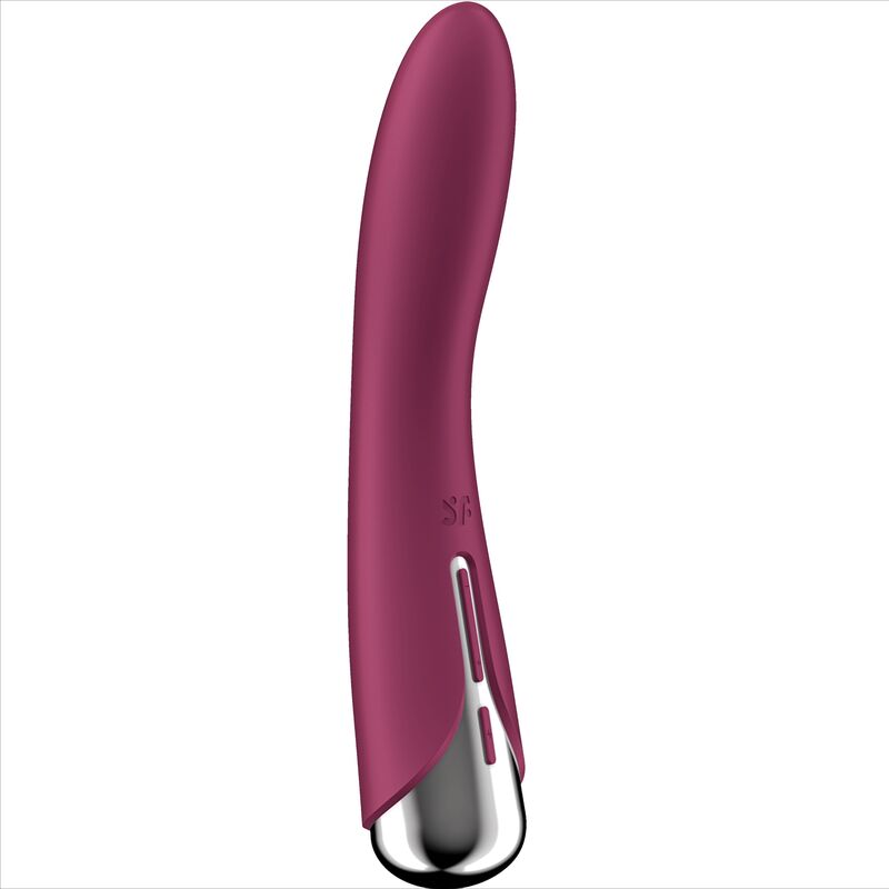 SATISFYER - VIBRADOR ROTATOR G-SPOT VIBE 1 G-SPOT VERMELHO