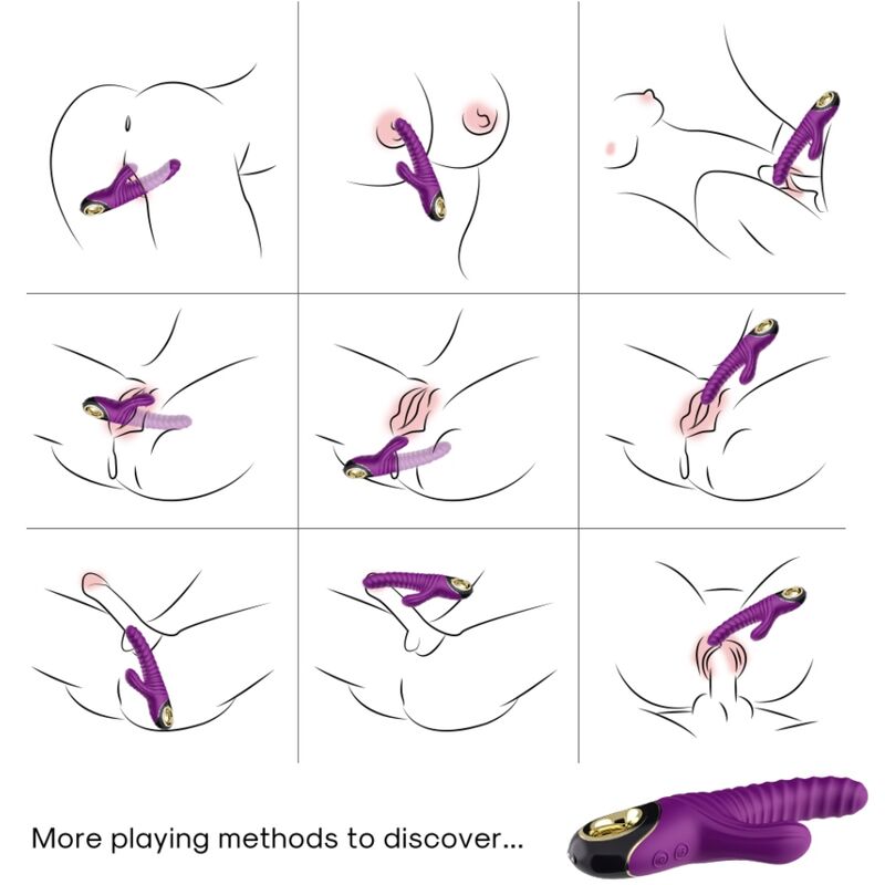 ARMONY - VIBRADOR ETERNITY SILICONE ROXO