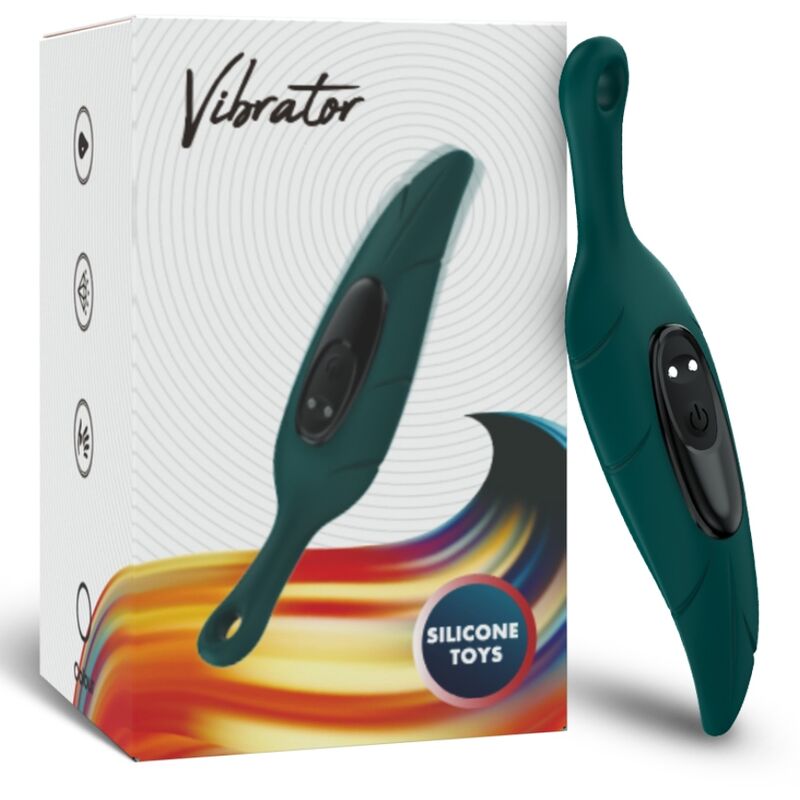 ARMONY - ESTIMULADOR E VIBRADOR FOLHA VERDE