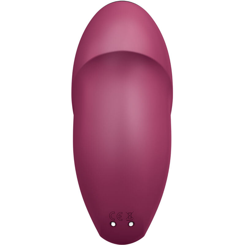 SATISFYER - TAP & CLIMAX 1 VIBRADOR LAY-ON VERMELHO