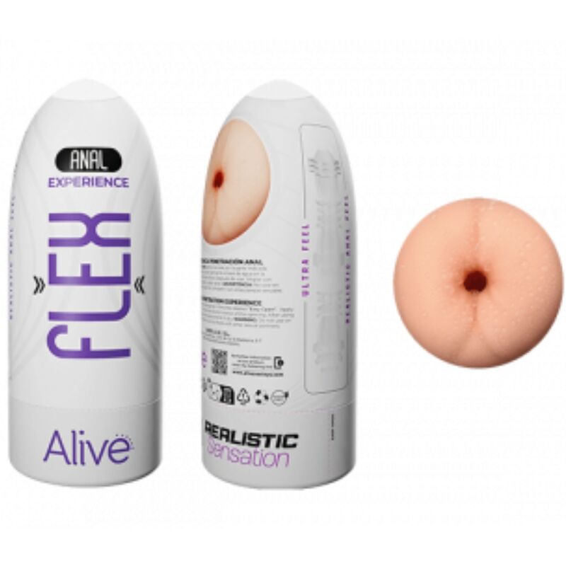 ALIVE - FLEX MASTURBADOR MASCULINO ANAL TAMANHO M