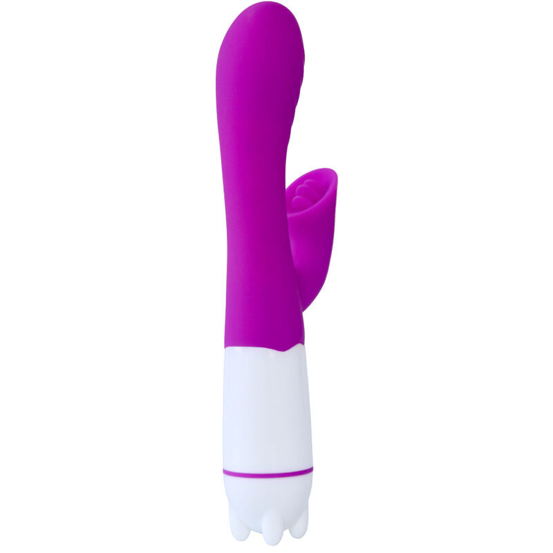 ARMONY - VIBRADOR E ESTIMULADOR HAPPY COM LÍNGUA RECARREGÁVEL VIOLETA