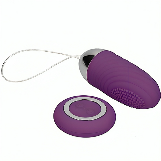 ARMONY - OVO VIBRATÓRIO GRANULAR JIUUY VIOLETA DE CONTROLE REMOTO