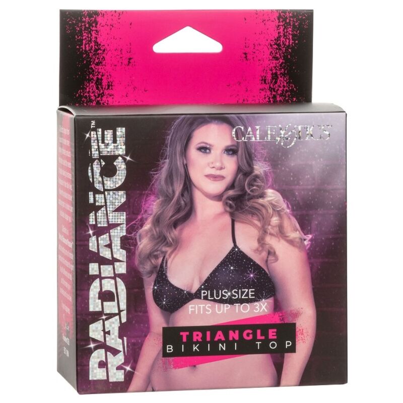 CALEXOTICS - RADIANCE TOP BIQUINI TRINGULO RHINE PLUS SIZE