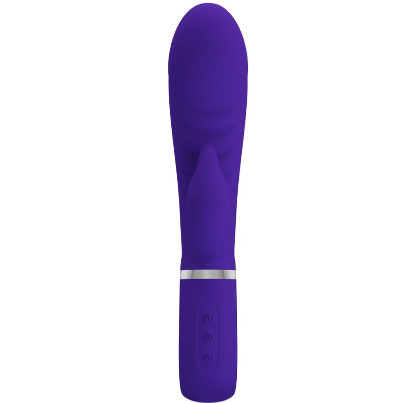 PRETTY LOVE - VIBRADOR PRESCOTT MULTIFUNO G-SPOT ROXO