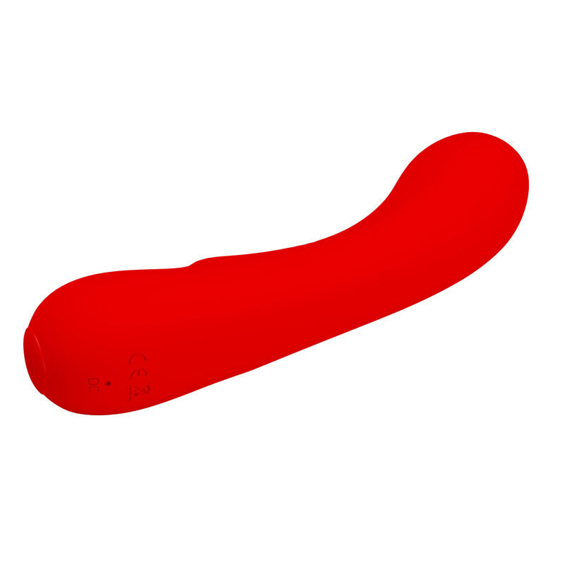 PRETTY LOVE - VIBRADOR RECARREGVEL PRESCOTT VERMELHO