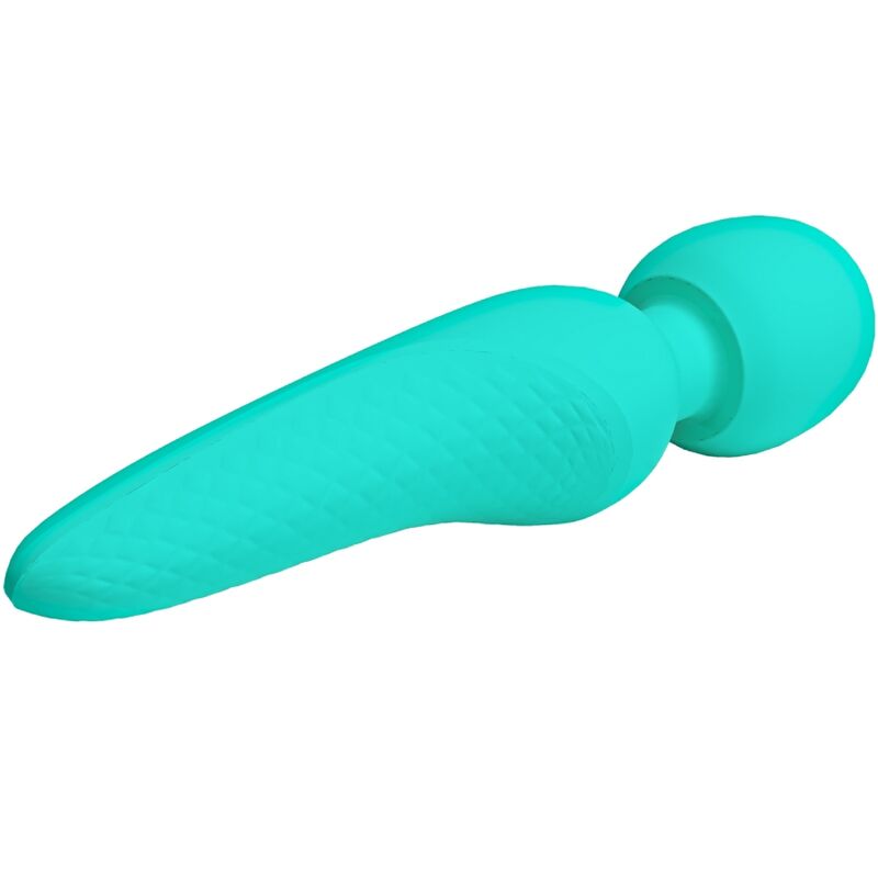 PRETTY LOVE - MAREDITH MASSAGER 12 MODOS DE VIBRAO AQUA GREEN