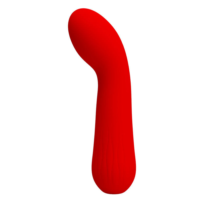 PRETTY LOVE - VIBRADOR RECARREGVEL FAUN VERMELHO