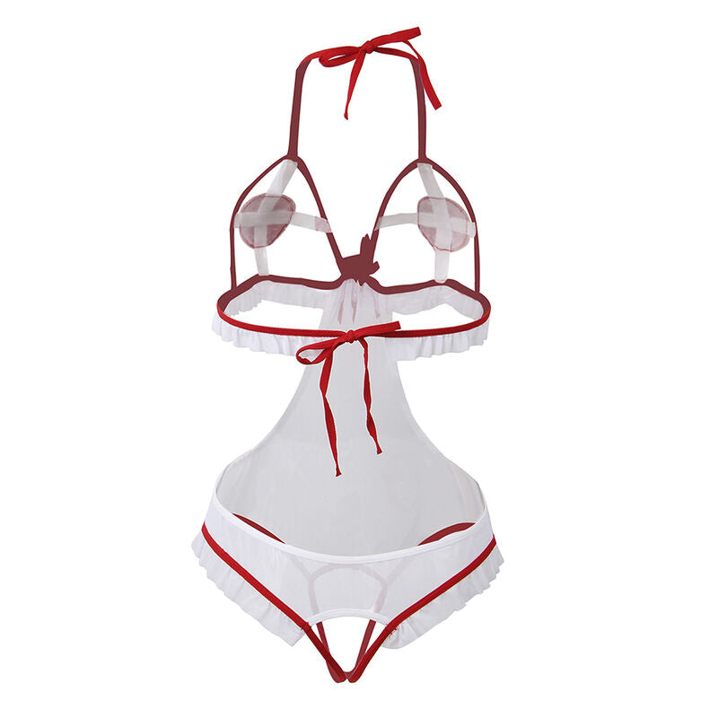 SUBBLIME - FANTASIA DE ENFERMEIRA SEXY CROTCHLESS S/M