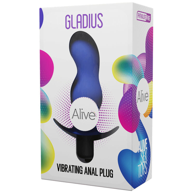 ALIVE - PLUG VIBRADOR ANAL GLADIUS